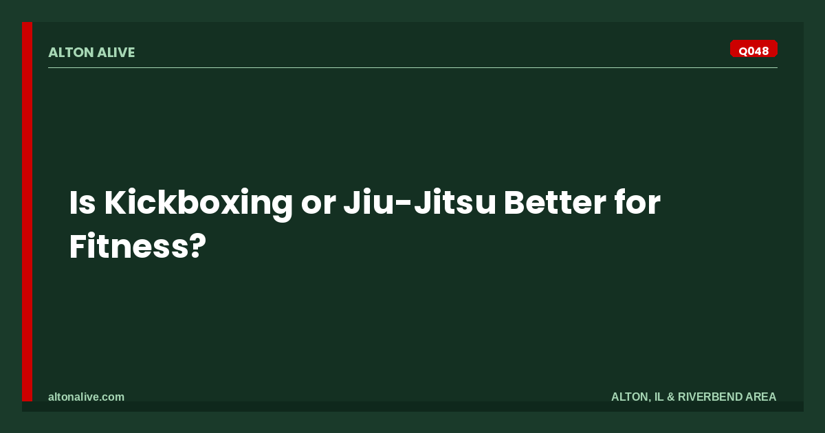 Kickboxing or Jiu-Jitsu: Which Is Better for Fitness?